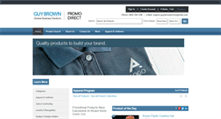 Desktop Screenshot of gbpromotional.com